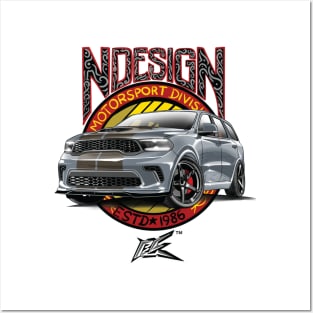 gray dodge durango Posters and Art